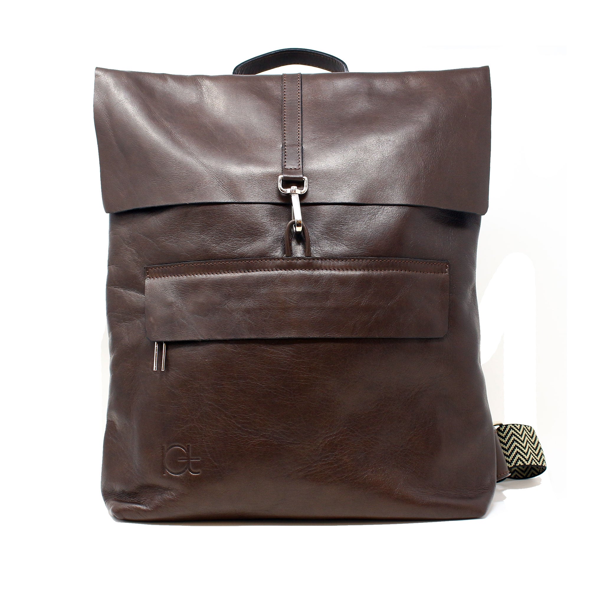 Borsa Zaino leather bag, craft bag, versatile, light bag