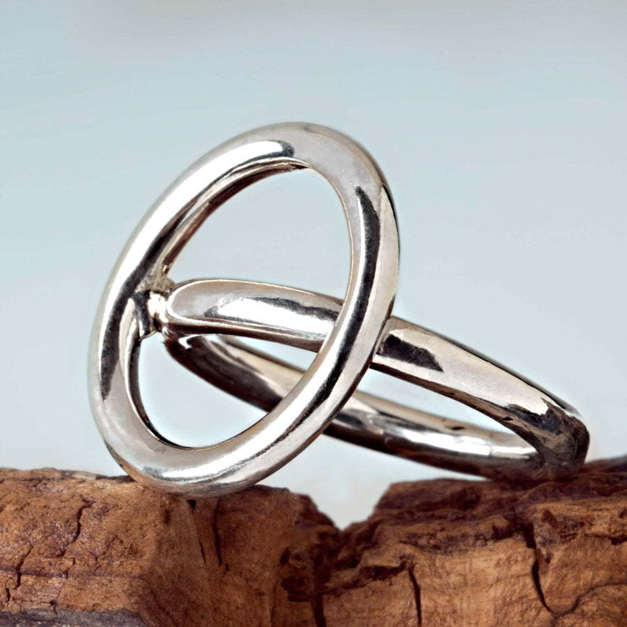 ring Unisono silver handmade 
